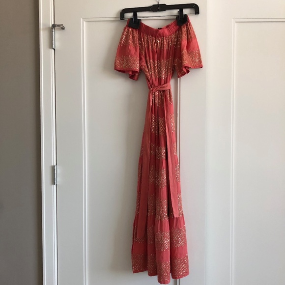 Oliphant Sequin Off the Shoulder Dress NWT - Picture 2 of 6